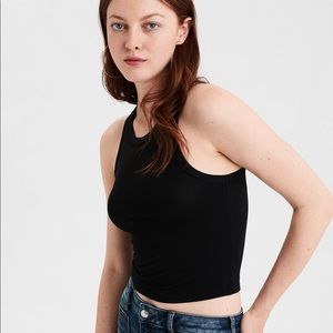 Abercrombie and Fitch high neck crop top